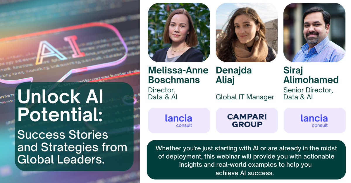 Unlock AI Potential | Strategies and Success Stories | Campari Group