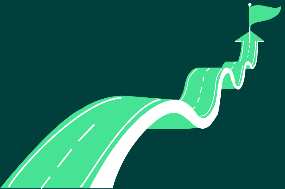 Wavy Road Step Agenda Roadmap Infographic Graph (1)